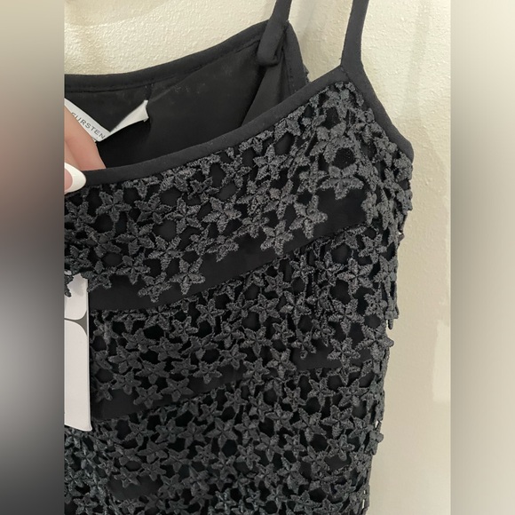 Diane Von Furstenberg Star Embellished Tiered Shift Dress - Picture 13 of 13